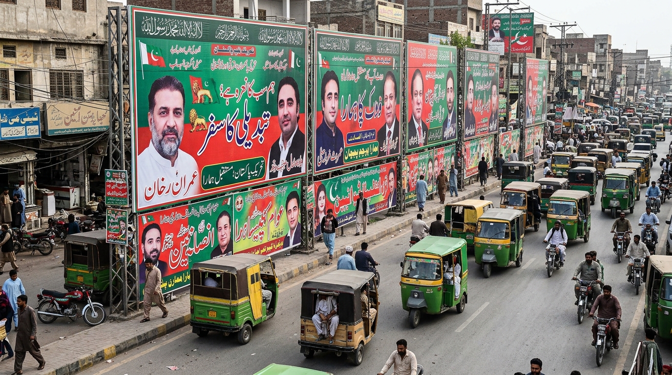 Election Campaign Banners & Flex Printing in Pakistan, Islamabad & Rawalpindi Gallery Angle 3 - Ittehad Printers Islamabad