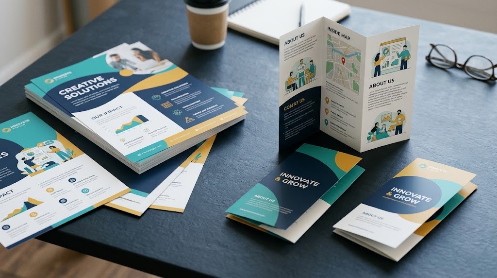 Bulk Flyer & Tri-Fold Brochure Printing in Islamabad & Rawalpindi Gallery Angle 2 - Ittehad Printers Islamabad