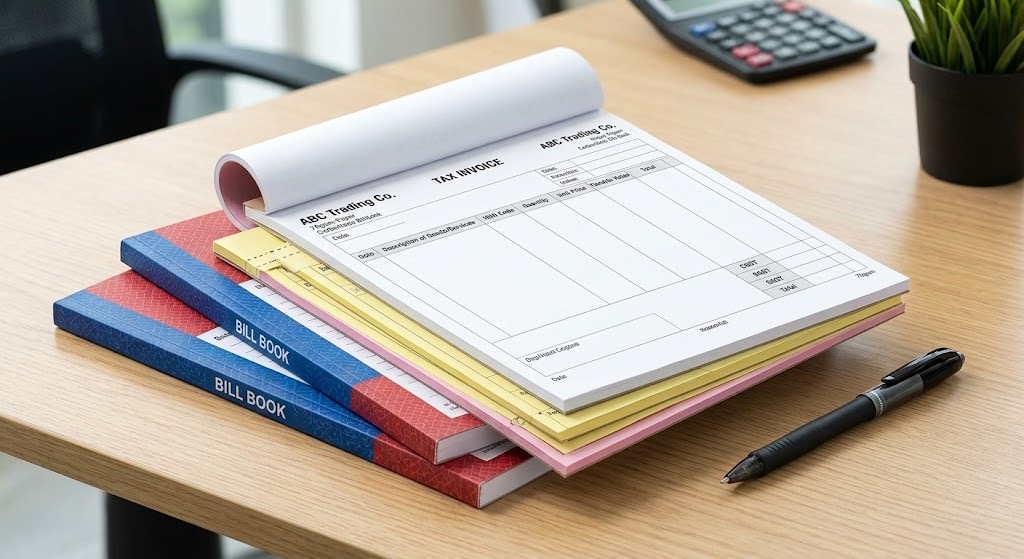Carbonless NCR Bill Books & Invoice Printing in Islamabad & Rawalpindi Gallery Angle 3 - Ittehad Printers Islamabad