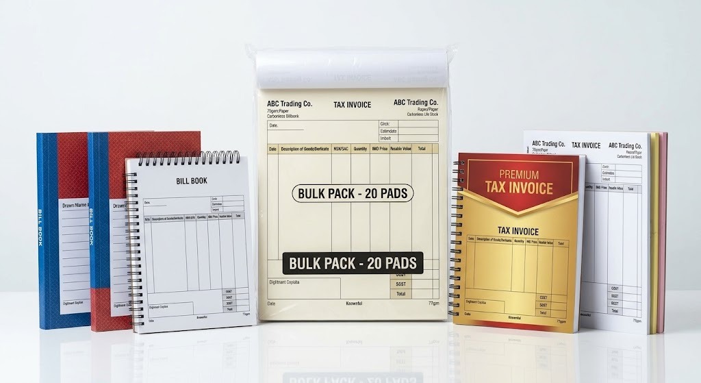 Carbonless NCR Bill Books & Invoice Printing in Islamabad & Rawalpindi manufacturing in Islamabad - Ittehad Printers