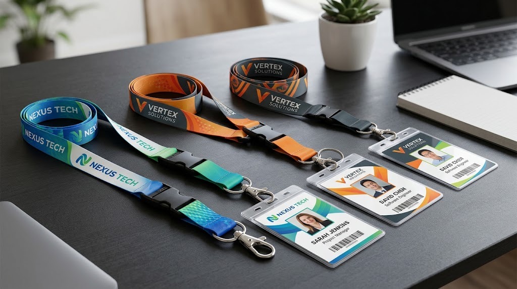 Custom Sublimation Lanyards & PVC ID Badges in Islamabad & Rawalpindi Gallery Angle 2 - Ittehad Printers Islamabad