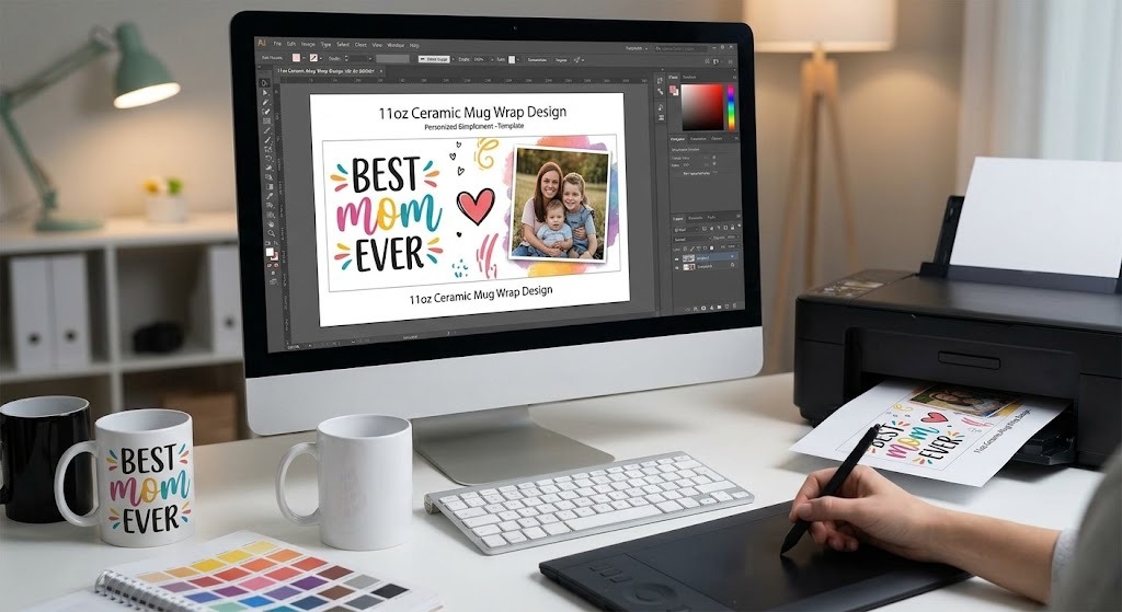 Custom Corporate Logo Mug Printing in Islamabad & Rawalpindi Gallery Angle 4 - Ittehad Printers Islamabad