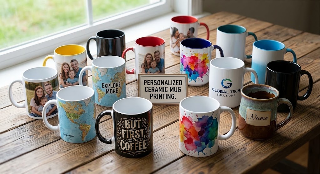 Custom Corporate Logo Mug Printing in Islamabad & Rawalpindi manufacturing in Islamabad - Ittehad Printers