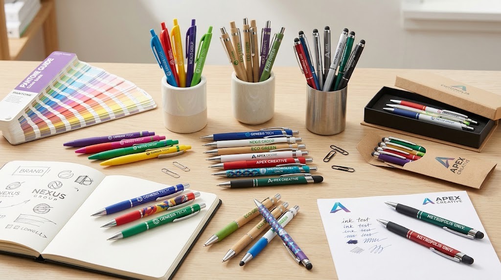 Custom Printed Promotional Pens in Islamabad & Rawalpindi manufacturing in Islamabad - Ittehad Printers